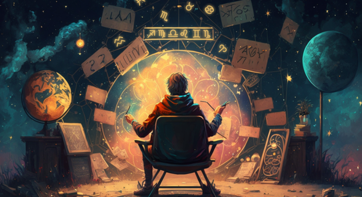 Гороскоп - арт, скріншот: YouTube