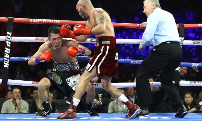 Бельтрані ефектно нокаутував Окаду: відео