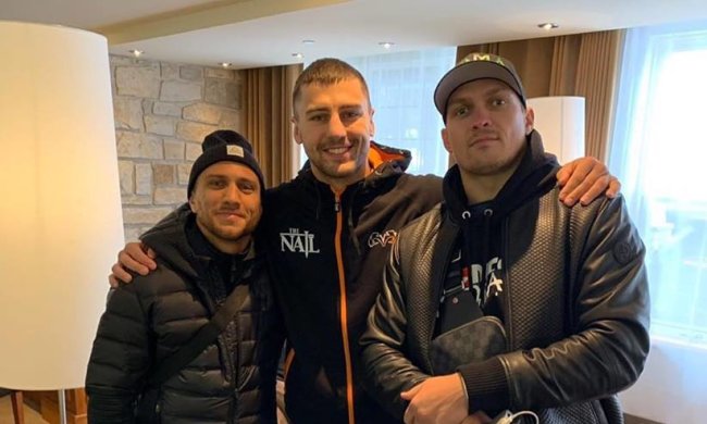 Василь Ломаченко, Олександр Гвоздик та Олександр Усик