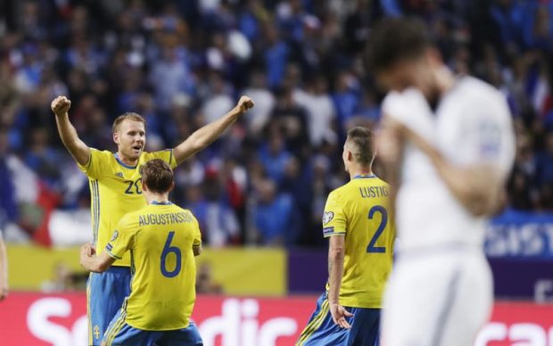 ЧМ-2018: Швеция на последних секундах вырвала победу у Франции