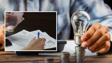 Платіжка за світло з боргом
