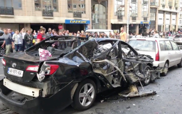 Взрыв авто в Киеве: неожиданные подробности о пострадавших