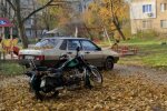 Авто та мотоцикл, фото: Знай.ua