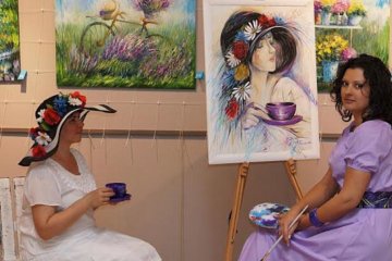 Львівська майстриня створює картини із ароматом лаванди (фото)