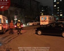 В Киеве пострадали дети в масштабном пожаре 