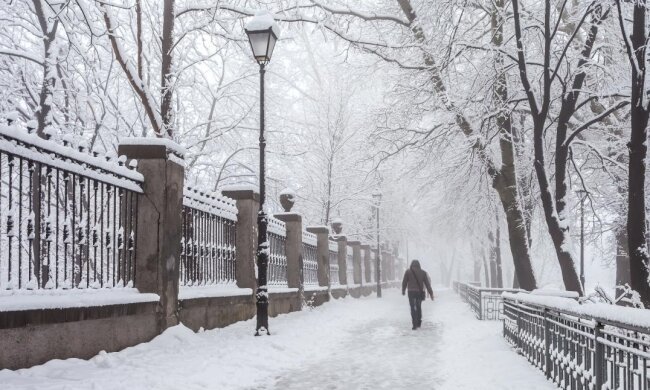 Сніг, фото: Unian