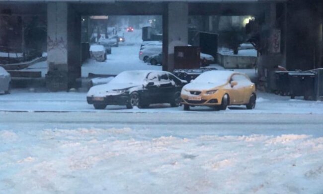 Негода в Києві, фото: Waze