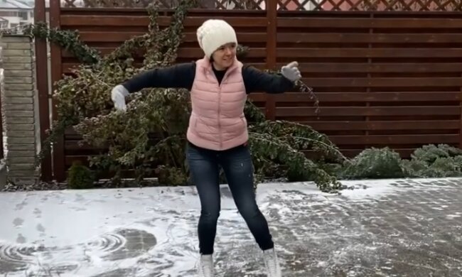 Телеведуча 1+1 Марічка Падалко запалила на ковзанах, справжня фігуристка: "Поковзаємось?"
