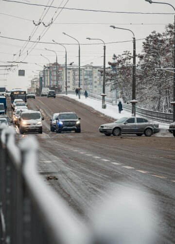 Сніг у Франківську, фото "Галка"