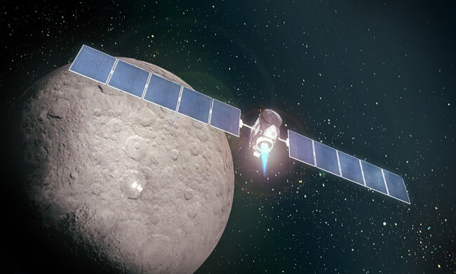 Губка, пропитанная жидким рассолом: ученые раскрыли загадку карликовой планеты Цереры