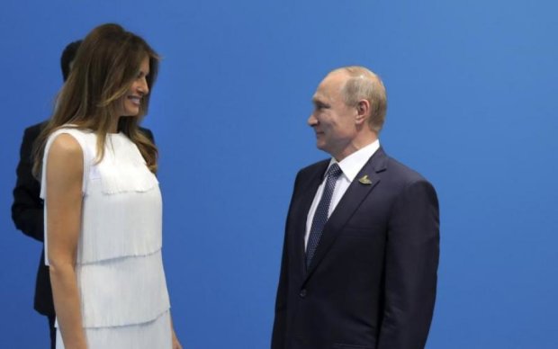 Путин и Мелания померились высотой каблуков