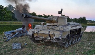 Українець зібрав танк з велосипедів (фото, відео)