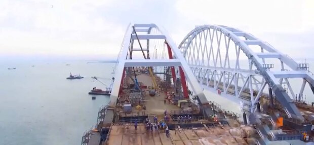 Крымский мост, фото: скриншот из видеот, фото: ICEYE
