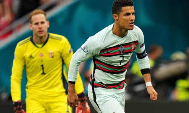 Криштіану Роналду, кадр з матчу