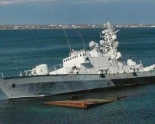 Росіяни відправили на металобрухт перший захоплений Український корабель (фото)