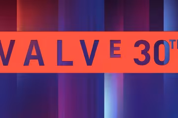 Valve 30 лет: логотип компании