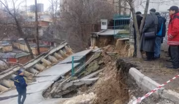 Дома на Лукьяновке проваливаются под землю