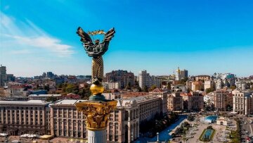 Оркестр ДСНС на Контрактовій площі у День Києва