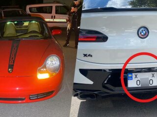 Номерные знаки на авто