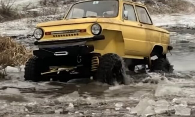 Джип-"Запорожец", скриншот: YouTube