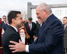 Зеленський і Лукашенко під час форуму регіонів України та Білорусі у Житомирі, жовтень 2019 року