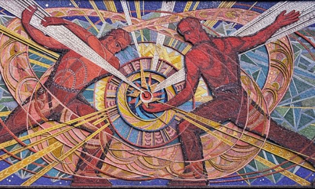 Остатки советского прошлого на стенах столичных домов (фото)