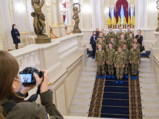 Київський військовий ліцей імені Богуна, фото: instagram.com/olenazelenska_official