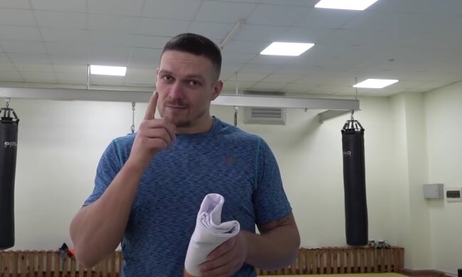 Александр Усик. Фото: скрин youtube