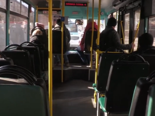 Общественный транспорт. Фото: скрин youtube