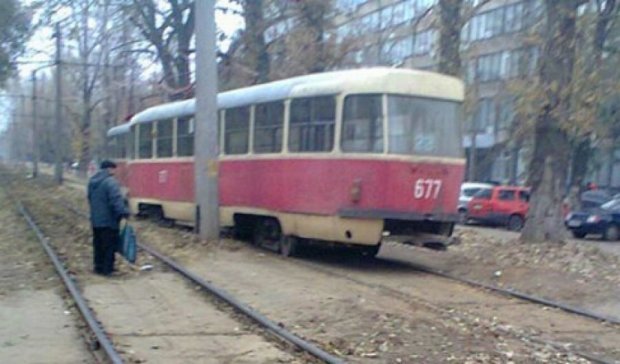 Трамвай-романтик завівся  У Харкові  (фото)
