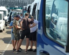 Украинско-польская граница: очередь из автомобилей