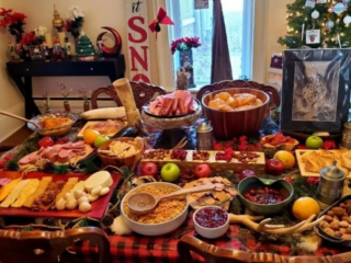 Рождественский ужин опытной выживальщицы / фото: Daily Star