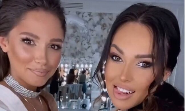 Анна Богдан і Джессіка Чеги / скріншот з відео