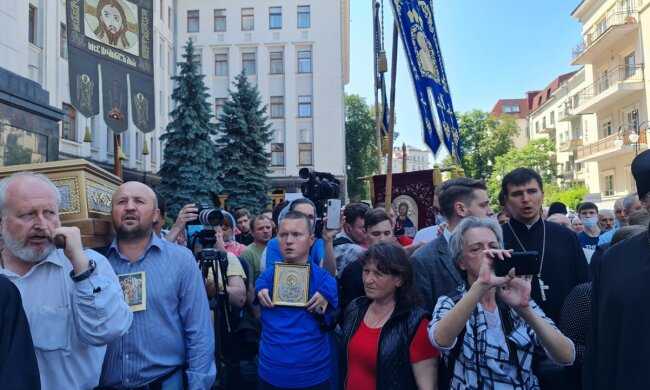 Мiтинг, фото: Центр інформації УПЦ