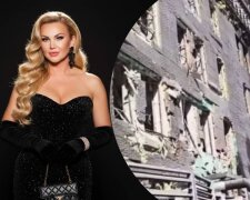 Пошкоджений бізнес-центр співачки Камалії після третьої атаки на Київ
