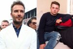 Дэвид Бекхэм и его племянник