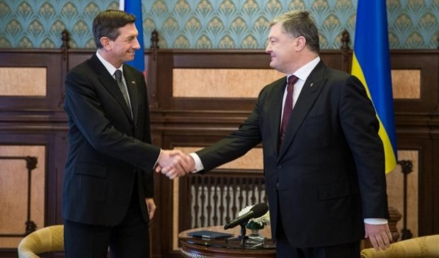 Президент Словенії розповів Порошенку про поїздку в Москву