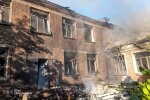 Ракетный удар по учебному заведению в Балаклее