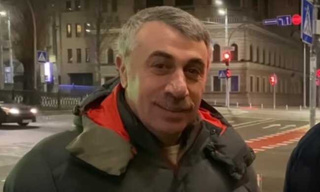 Комаровський, скріншот: Youtube