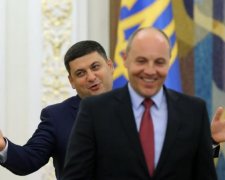 История с заплеванными Гройсманом и Парубием получила продолжение