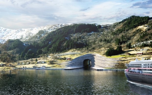 Норвежці побудують перший у світі морський тунель для кораблів