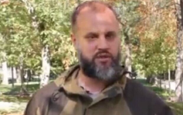 Сепаратист. Фото: скриншот с видео