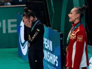 Українські гімнастки бойкотують гімни РФ та Білорусі на чемпіонаті Європи