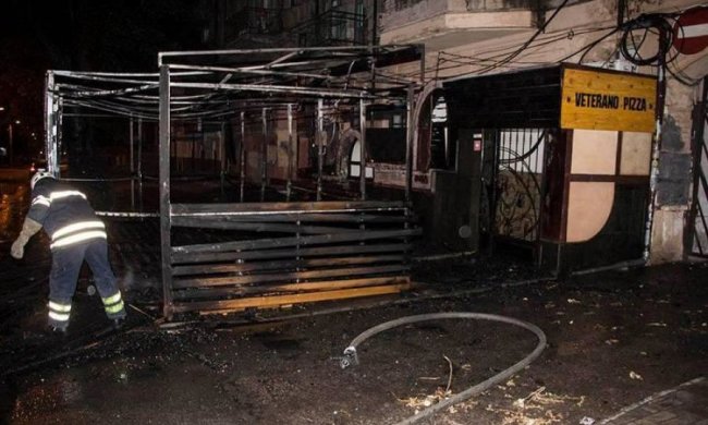 Пожар в ресторане воинов АТО: названа предварительная причина