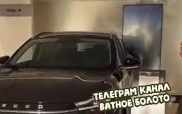 россиянин ноет из-за дороговизны китайских авто. Фото: кадр с видео