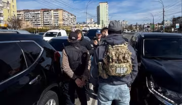 Затримання Василя Біньковського \ фото ДБР
