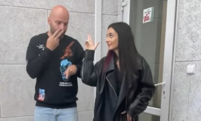 Слава Дьомін і Анна Трінчер, скріншот: Instagram