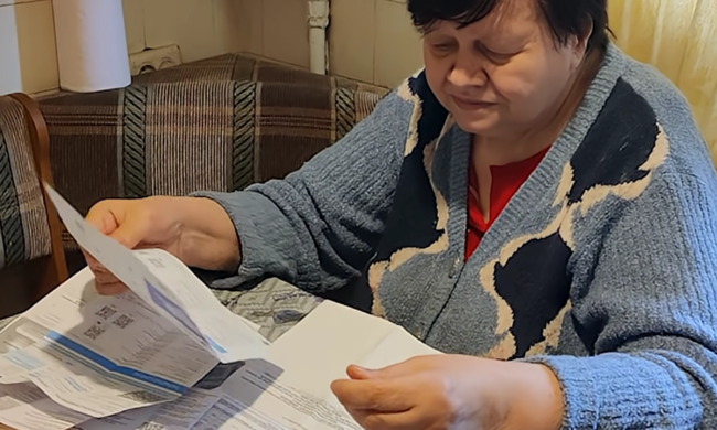 Платежки за газ. Фото: скрин youtube