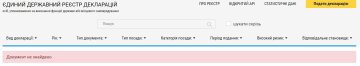 Единый госреестр деклараций / фото: скриншот оф. сайта