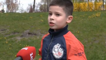 8-летний Андрей, скриншот из видео